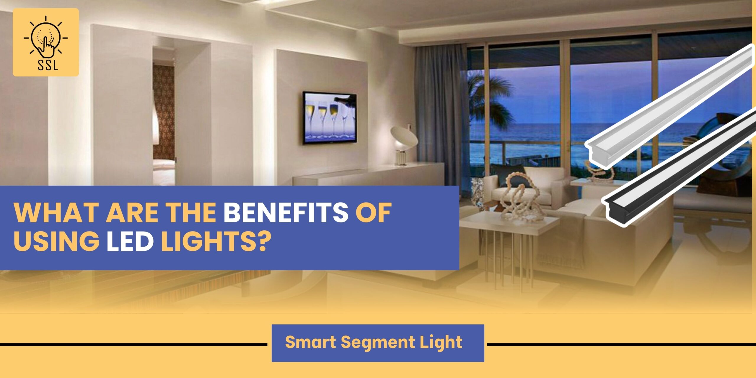 Benefits of using LED lights showing energy efficient LED lighting solutions for homes and offices
