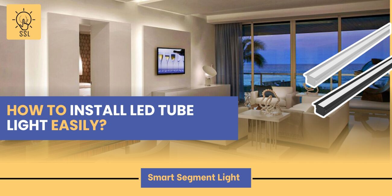 Step by step guide to install LED tube light easily