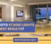 Professional photo studio lights setup for high-quality photography results