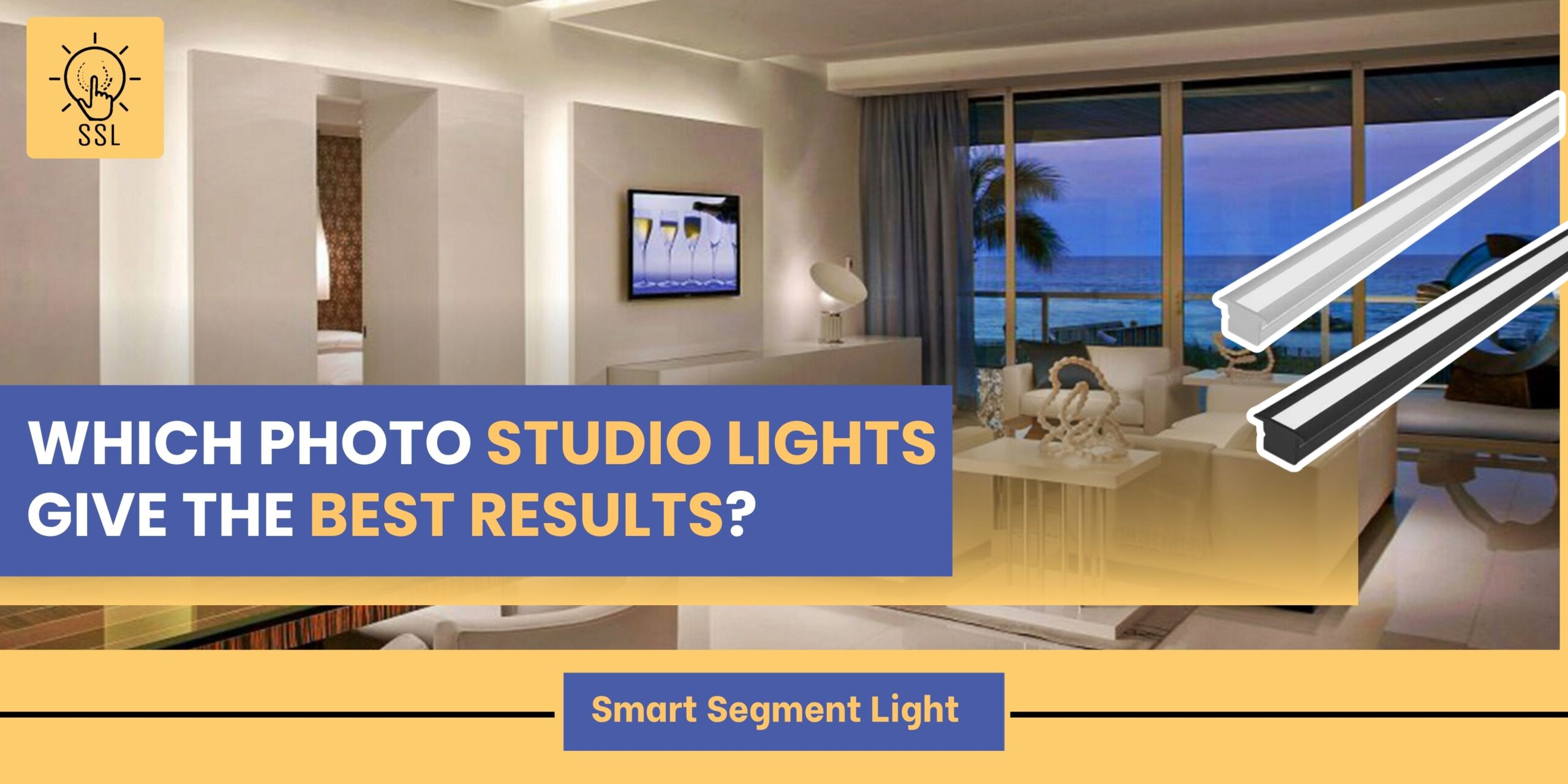 Professional photo studio lights setup for high-quality photography results